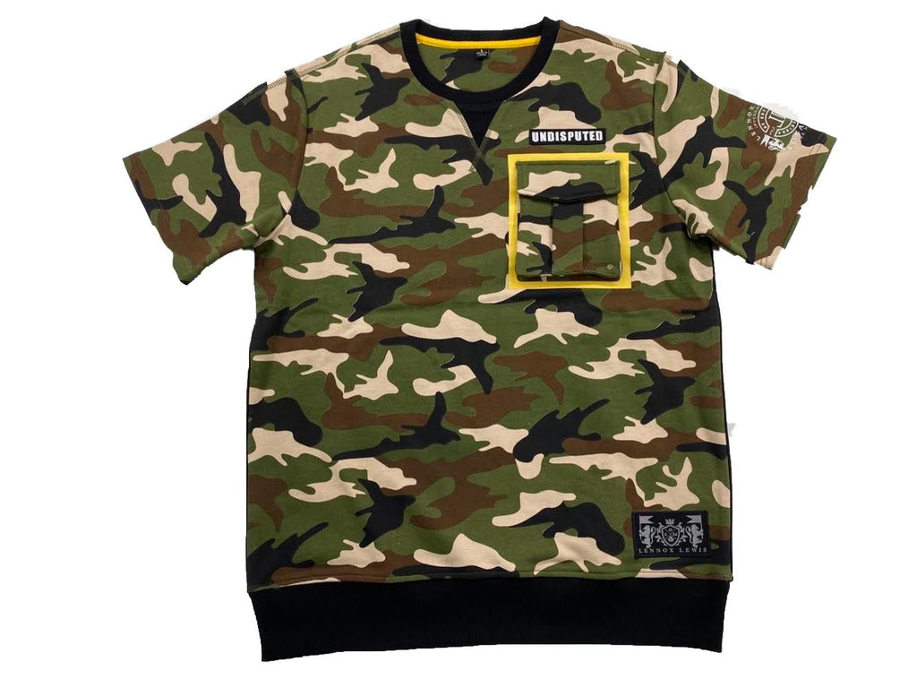 “UNDISPUTED”CAMO CARGO SHIRTS