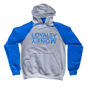 TWO TONE LOYALTY OVER MONEY HOODIES